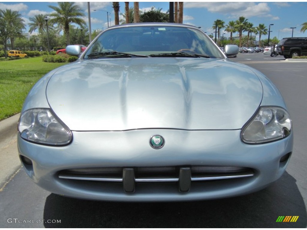 Ice Blue Metallic 1997 Jaguar XK XK8 Convertible Exterior Photo #64532004
