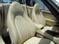 1997 Jaguar XK Oatmeal Interior Front Seat Photo