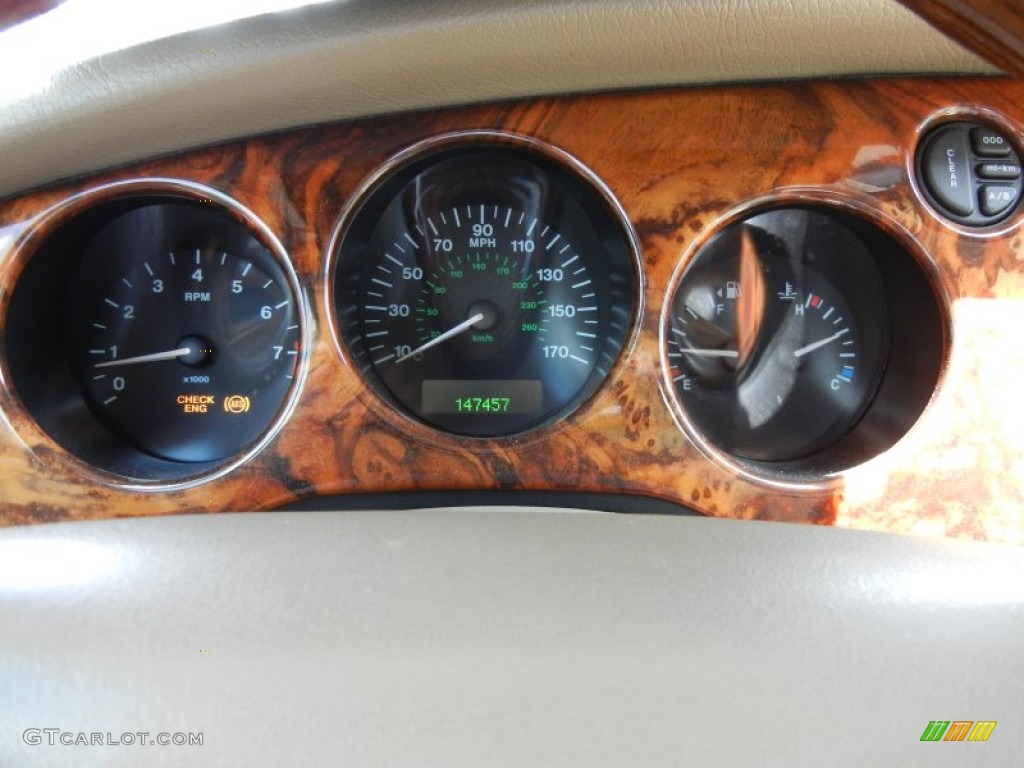 1997 Jaguar XK XK8 Convertible Gauges Photo #64532162