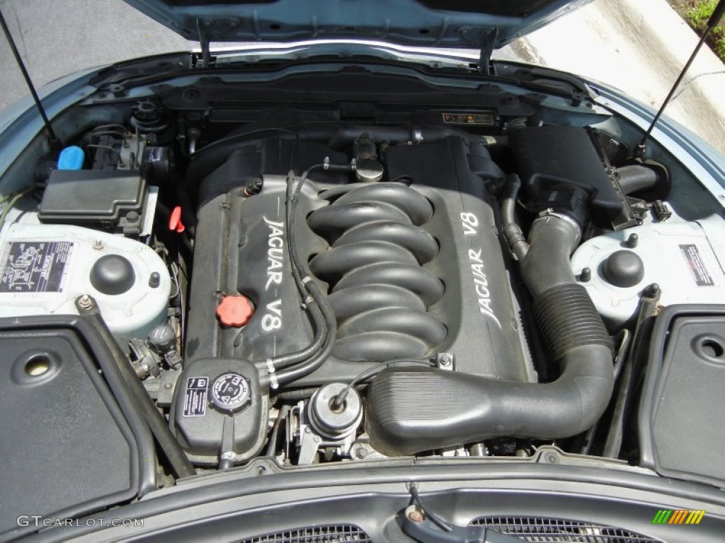 1997 Jaguar XK XK8 Convertible 4.0 Liter DOHC 32-Valve V8 Engine Photo #64532235