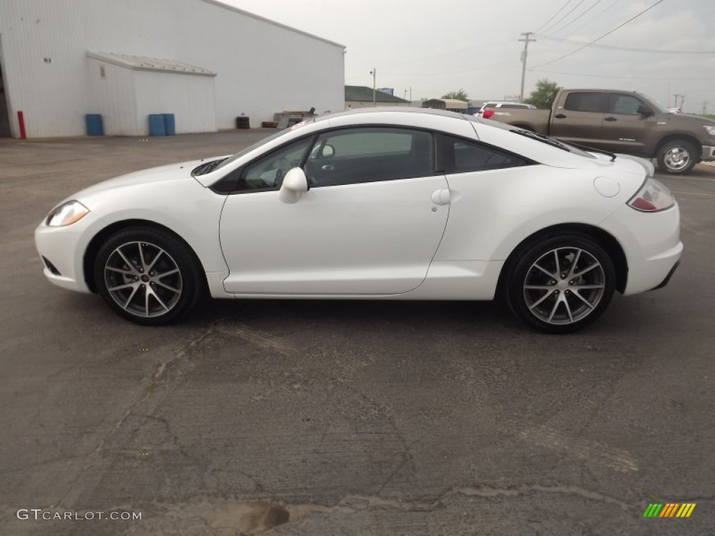 Northstar White 2012 Mitsubishi Eclipse GS Coupe Exterior Photo #64532445