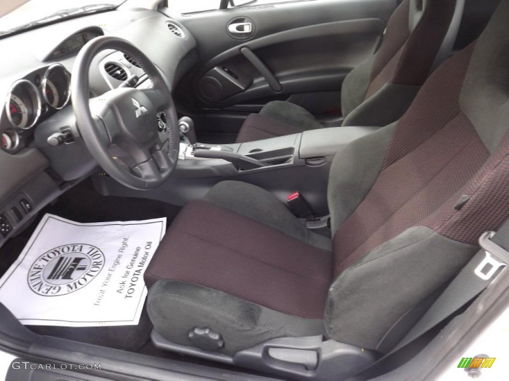 Dark Charcoal Interior 2012 Mitsubishi Eclipse GS Coupe Photo #64532478