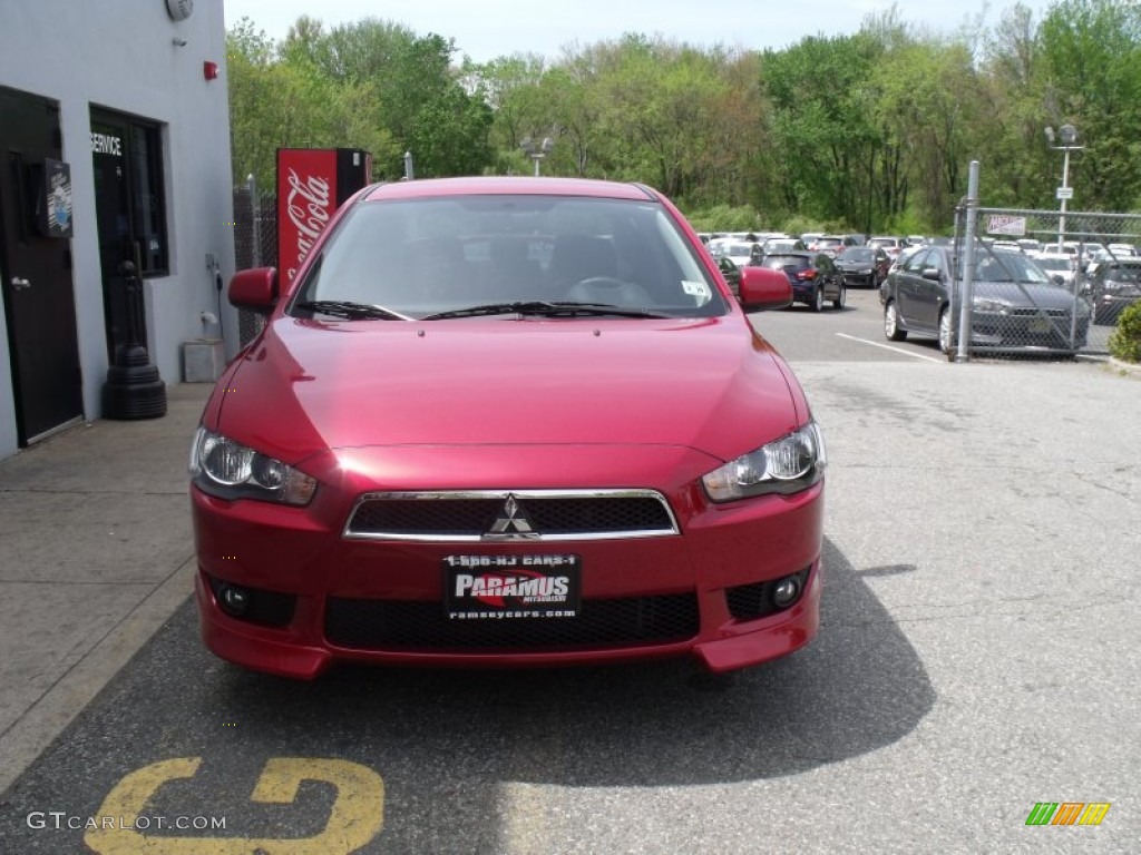 2011 Lancer GTS - Rally Red Metallic / Black photo #1