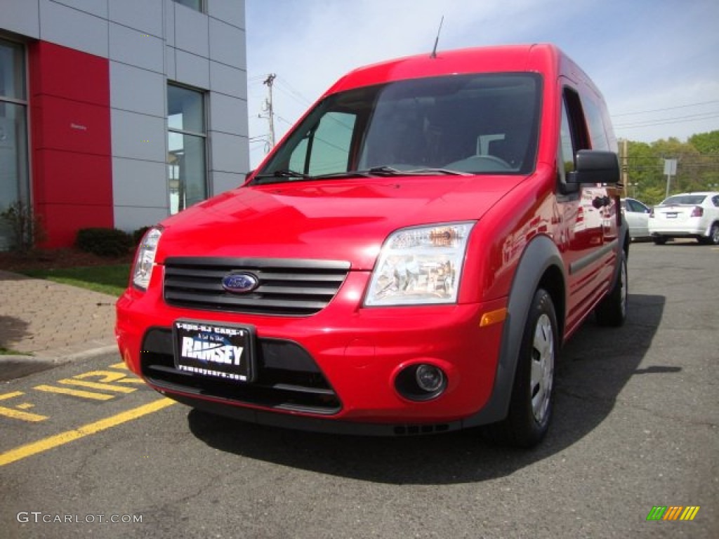 Torch Red Ford Transit Connect