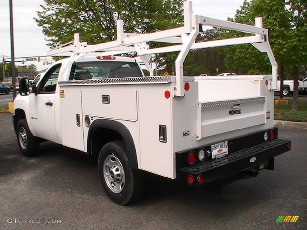 2012 Silverado 2500HD Work Truck Regular Cab Commercial - Summit White / Dark Titanium photo #2