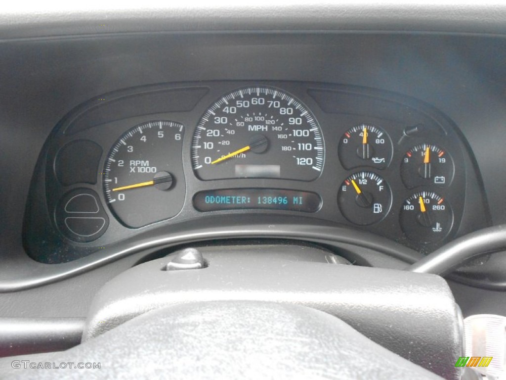 2004 Chevrolet Silverado 1500 LT Extended Cab Gauges Photo #64534622