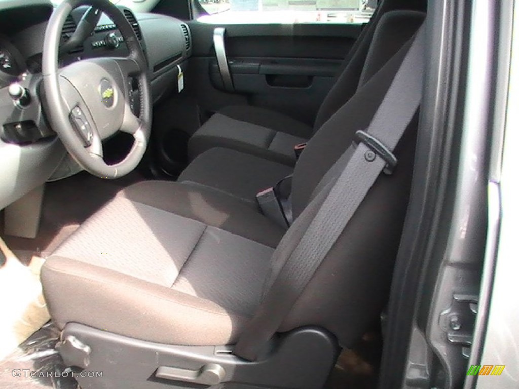 2012 Silverado 1500 LS Crew Cab - Graystone Metallic / Dark Titanium photo #2