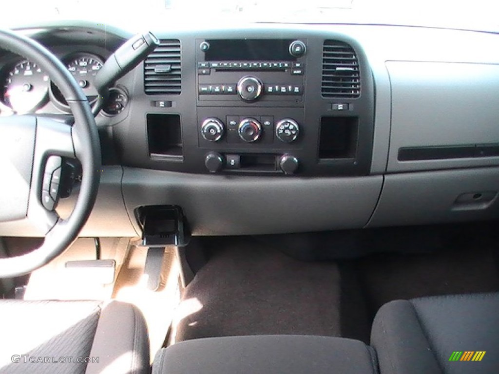 2012 Silverado 1500 LS Crew Cab - Graystone Metallic / Dark Titanium photo #4