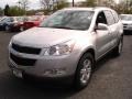 2012 Silver Ice Metallic Chevrolet Traverse LT AWD  photo #1