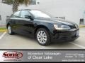 Black - Jetta SE Sedan Photo No. 1