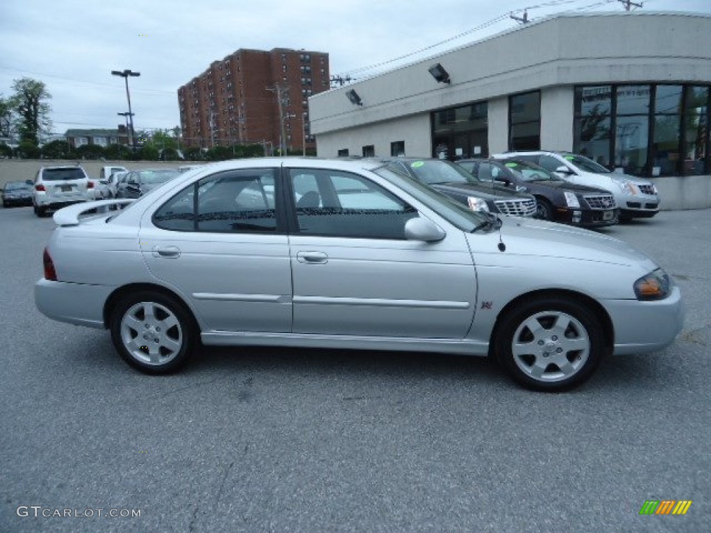 2006 Sentra SE-R - Brilliant Aluminum Metallic / Charcoal photo #5