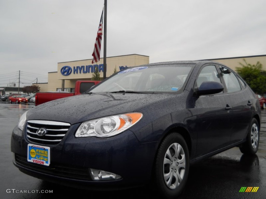 Regatta Blue Hyundai Elantra