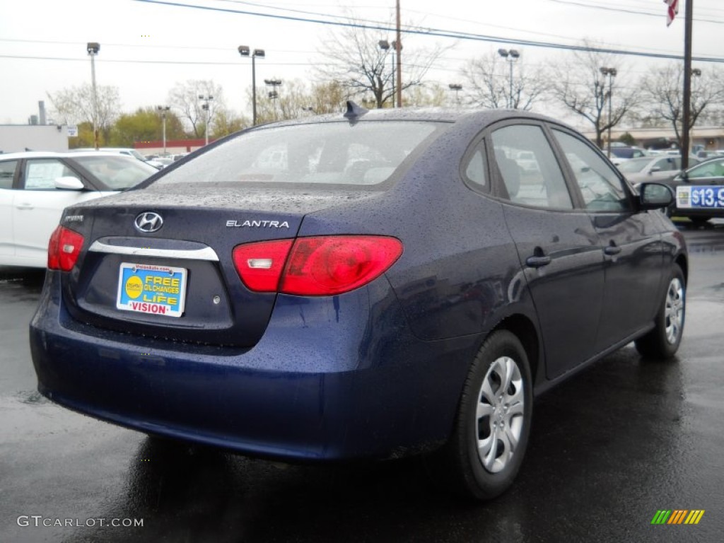 2010 Elantra GLS - Regatta Blue / Gray photo #2