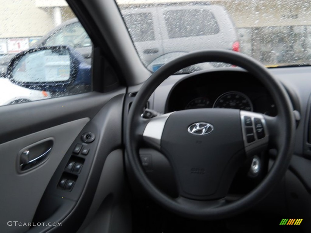 2010 Elantra GLS - Regatta Blue / Gray photo #4