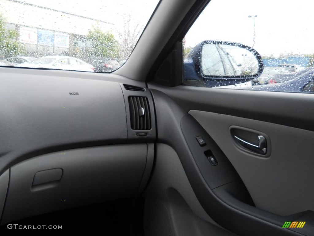 2010 Elantra GLS - Regatta Blue / Gray photo #6