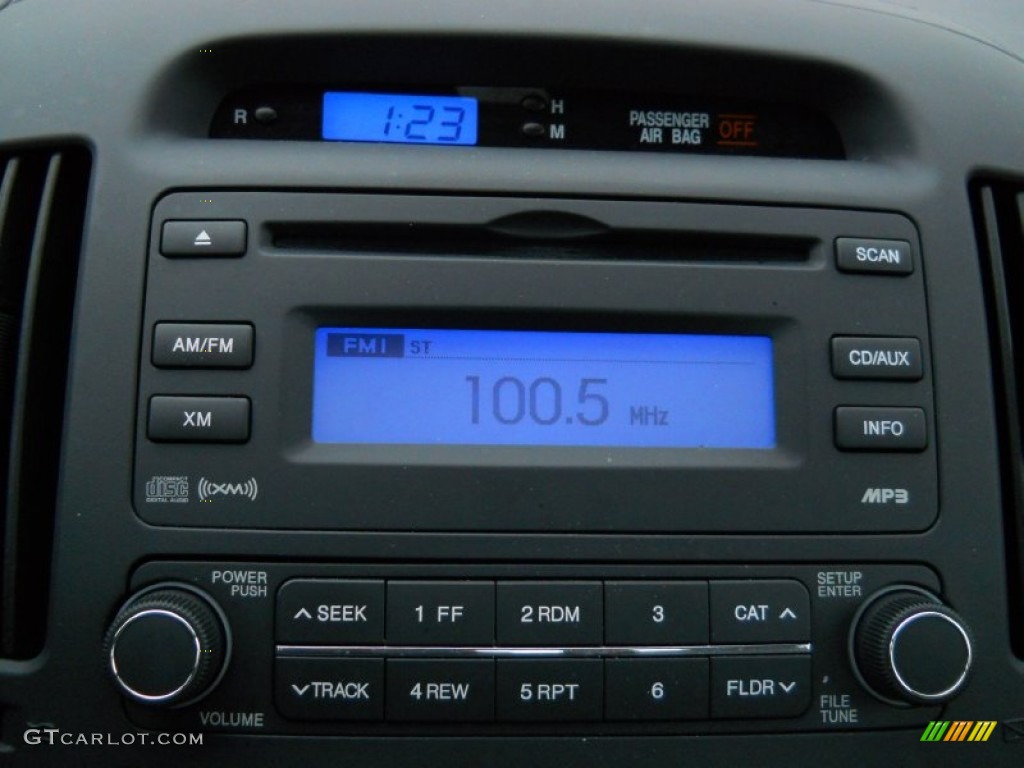 2010 Elantra GLS - Regatta Blue / Gray photo #8