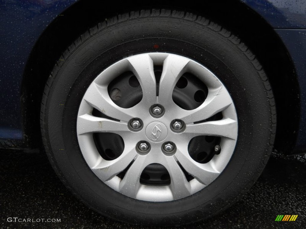 2010 Elantra GLS - Regatta Blue / Gray photo #16