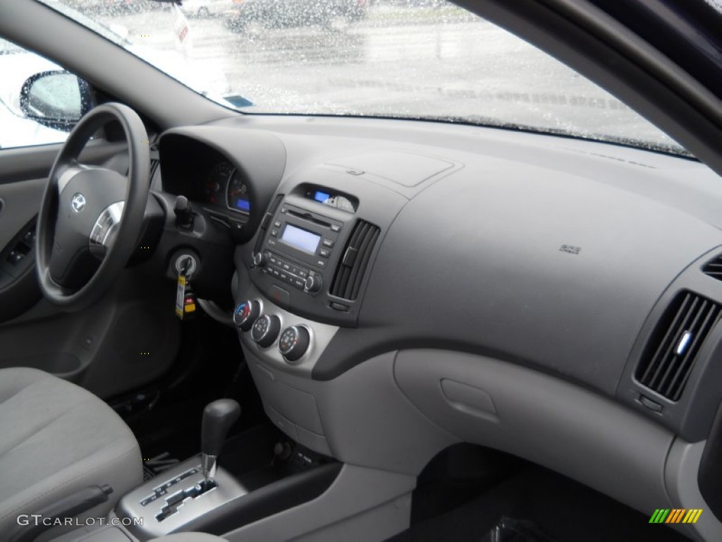 2010 Elantra GLS - Regatta Blue / Gray photo #18