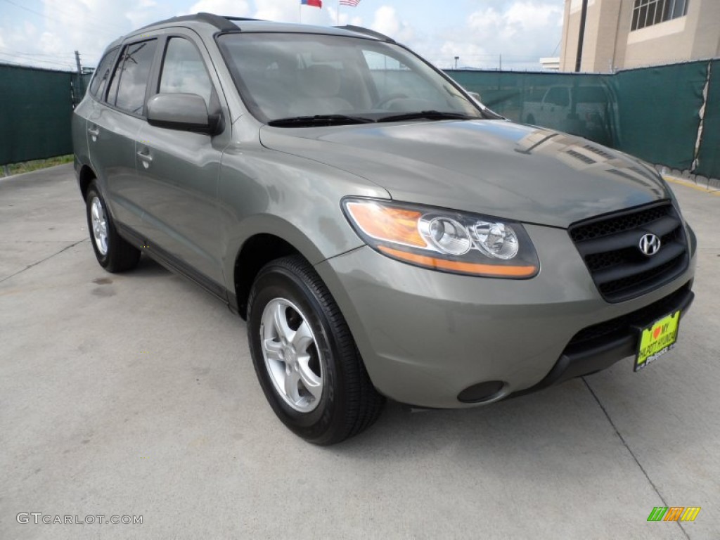 2008 Santa Fe GLS - Natural Khaki Green / Beige photo #1