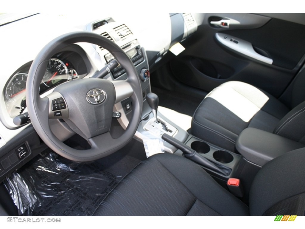 2012 Corolla S - Nautical Blue Metallic / Dark Charcoal photo #4