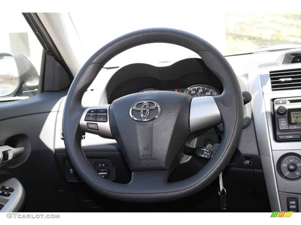 2012 Corolla S - Nautical Blue Metallic / Dark Charcoal photo #9