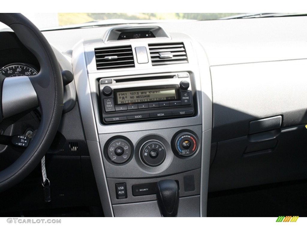 2012 Corolla S - Nautical Blue Metallic / Dark Charcoal photo #10