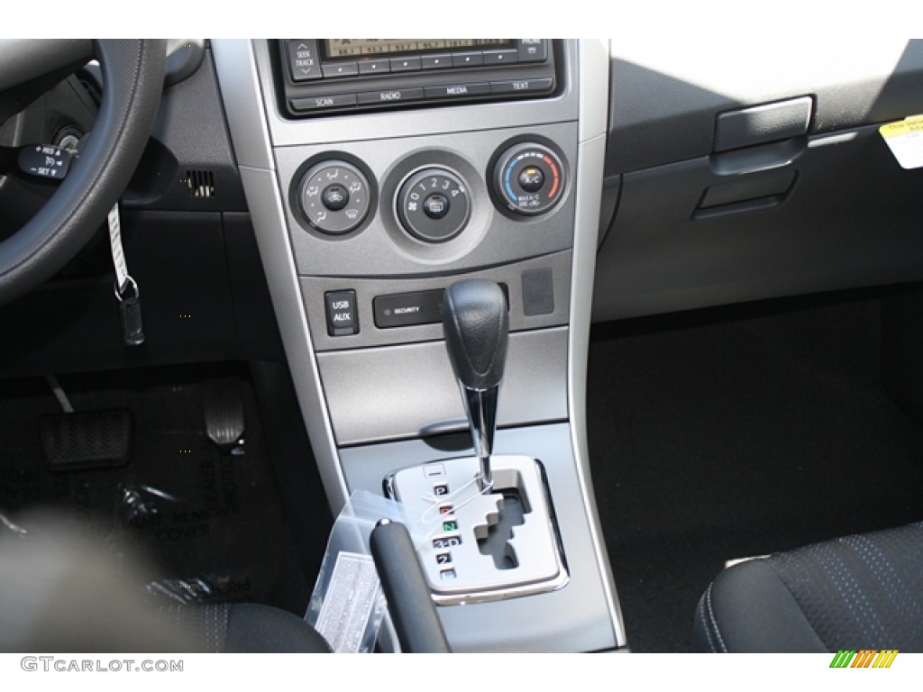 2012 Corolla S - Nautical Blue Metallic / Dark Charcoal photo #11