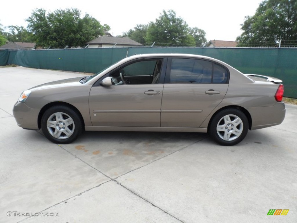 2008 Malibu Classic LT Sedan - Amber Bronze Metallic / Cashmere Beige photo #6