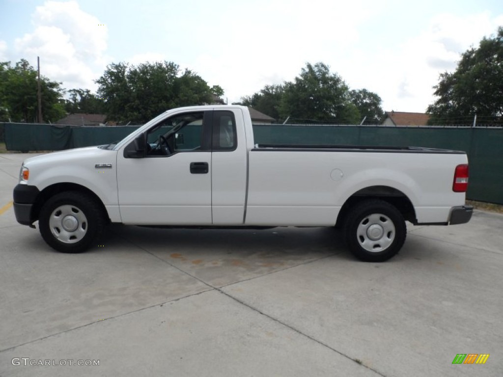 2006 F150 XL Regular Cab - Oxford White / Medium Flint photo #6