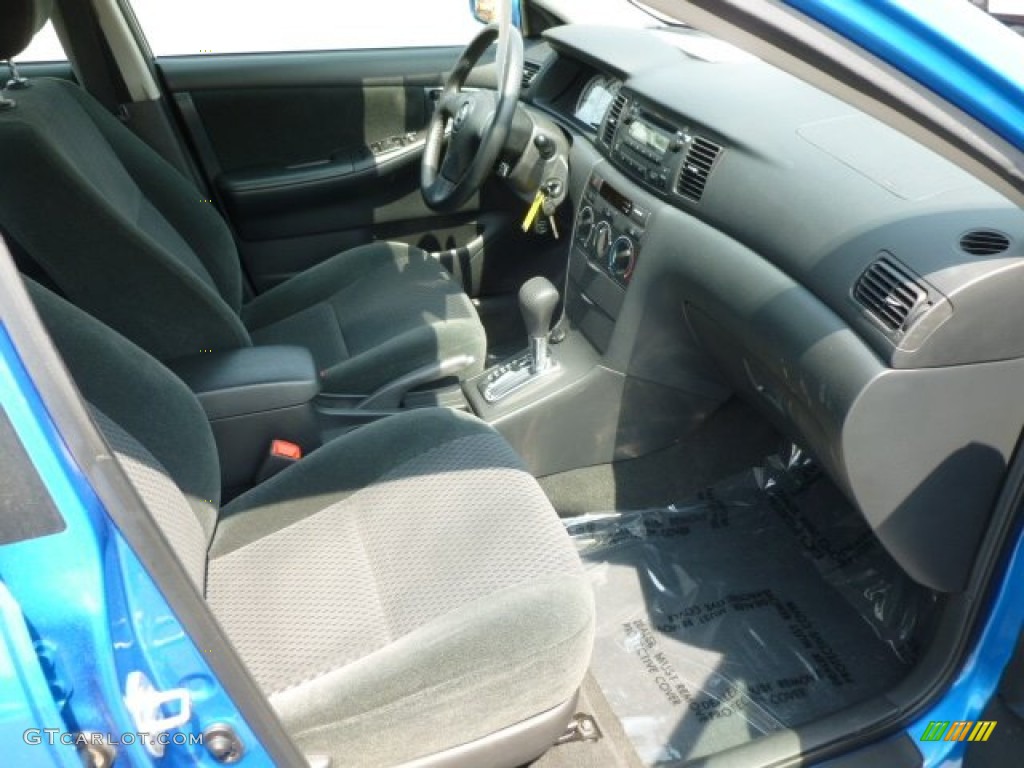 2008 Corolla S - Speedway Blue Metallic / Stone photo #10