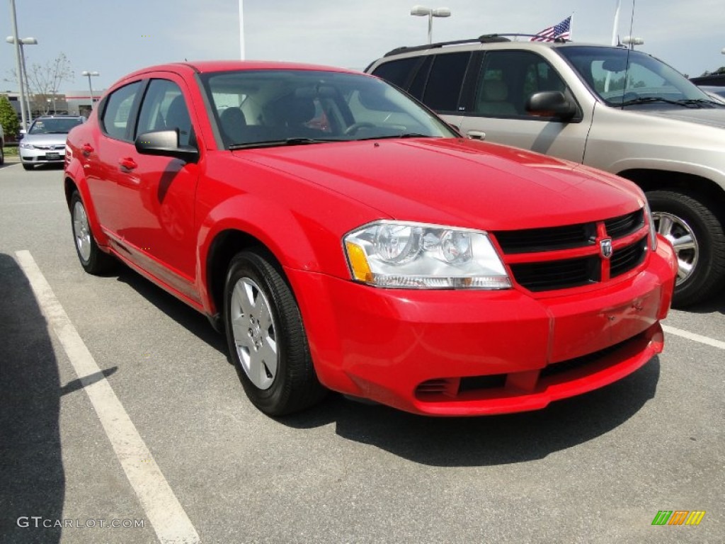 2009 Avenger SE - Tor Red / Dark Slate Gray photo #32