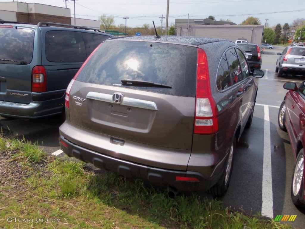 2009 CR-V EX 4WD - Urban Titanium Metallic / Black photo #3