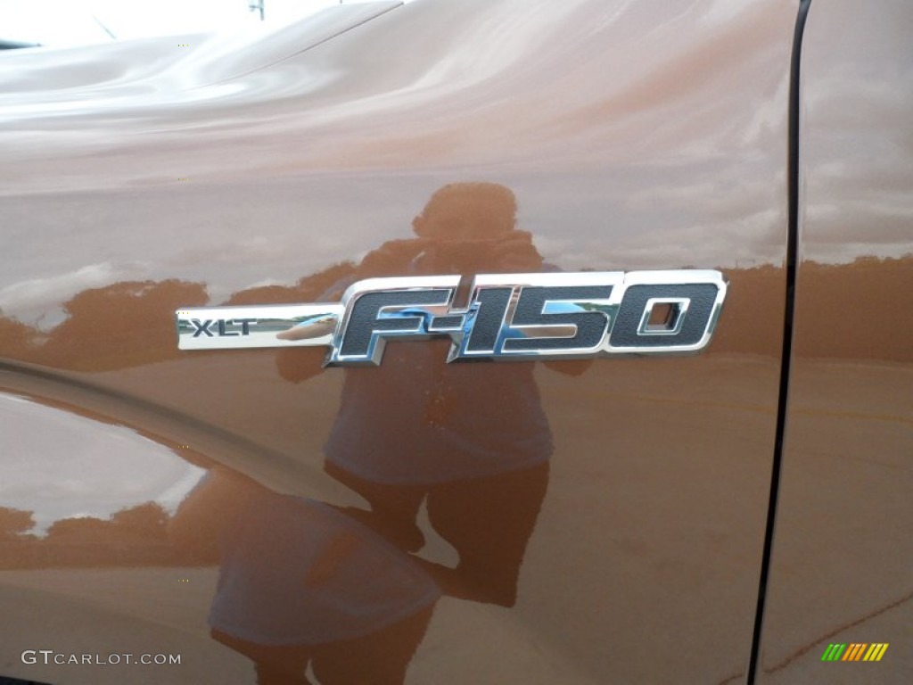 2012 F150 XLT SuperCrew 4x4 - Golden Bronze Metallic / Pale Adobe photo #13