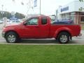 2007 Red Alert Nissan Frontier SE King Cab 4x4  photo #8