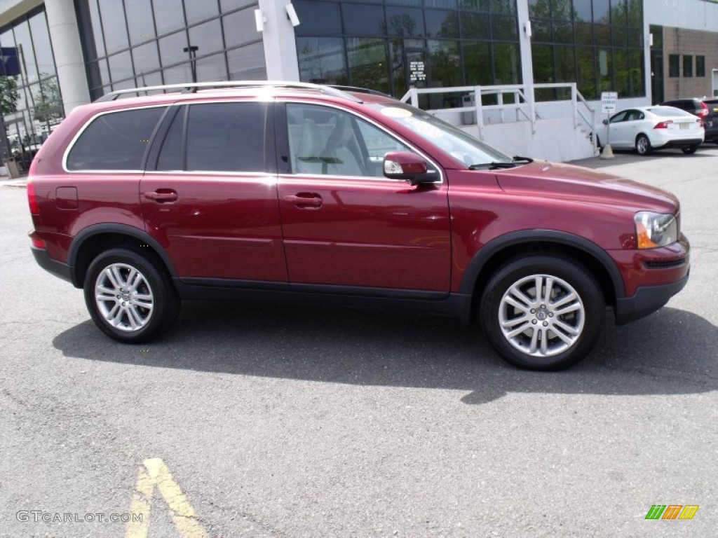 2009 XC90 3.2 AWD - Ruby Red Metallic / Sandstone photo #2