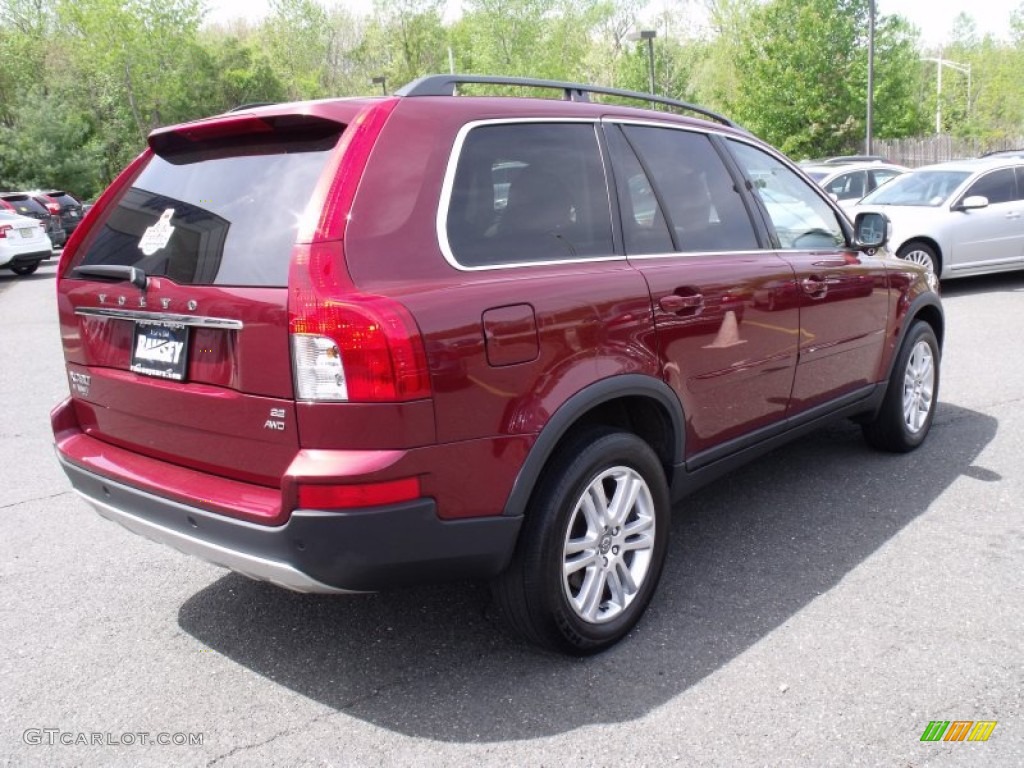 2009 XC90 3.2 AWD - Ruby Red Metallic / Sandstone photo #3