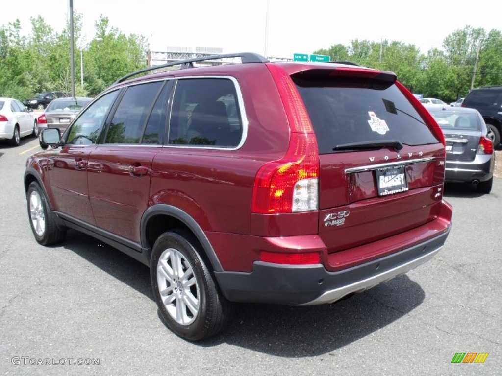 2009 XC90 3.2 AWD - Ruby Red Metallic / Sandstone photo #6