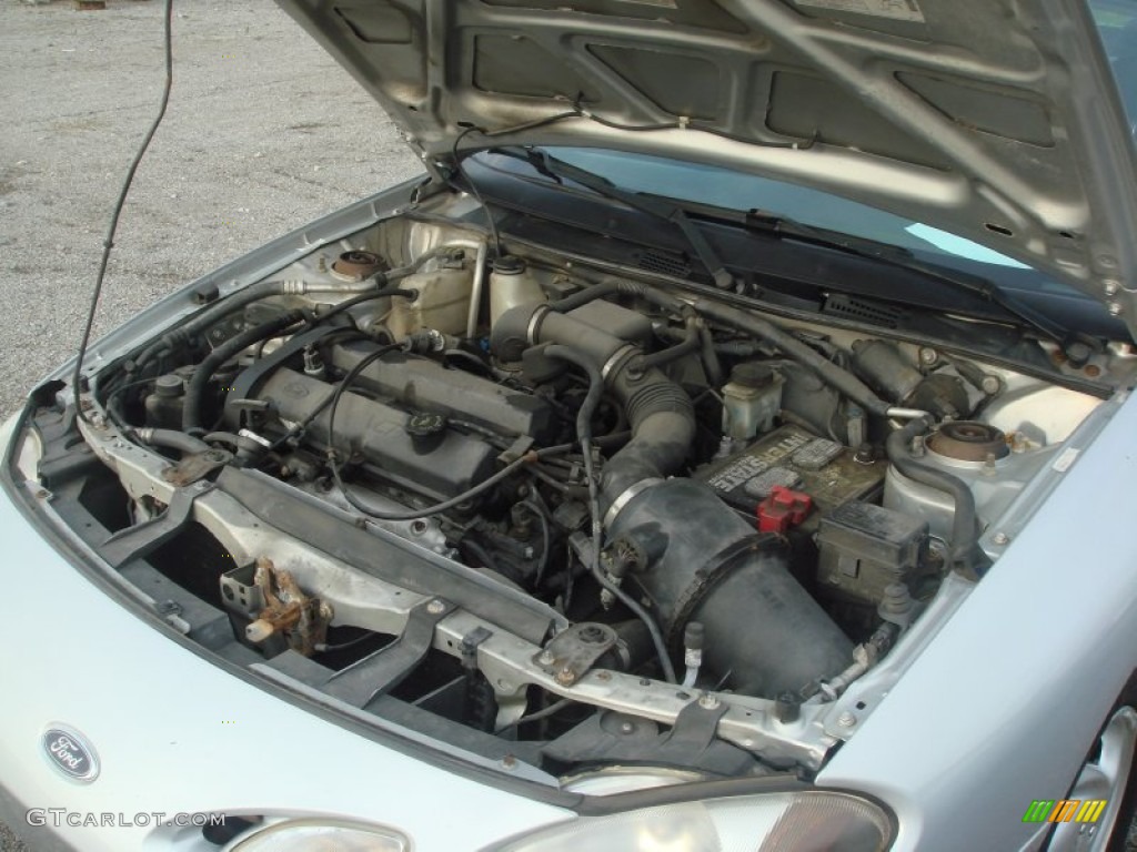 2000 Ford Escort ZX2 Coupe 2.0 Liter DOHC 16-Valve Zetec 4 Cylinder Engine Photo #64544214