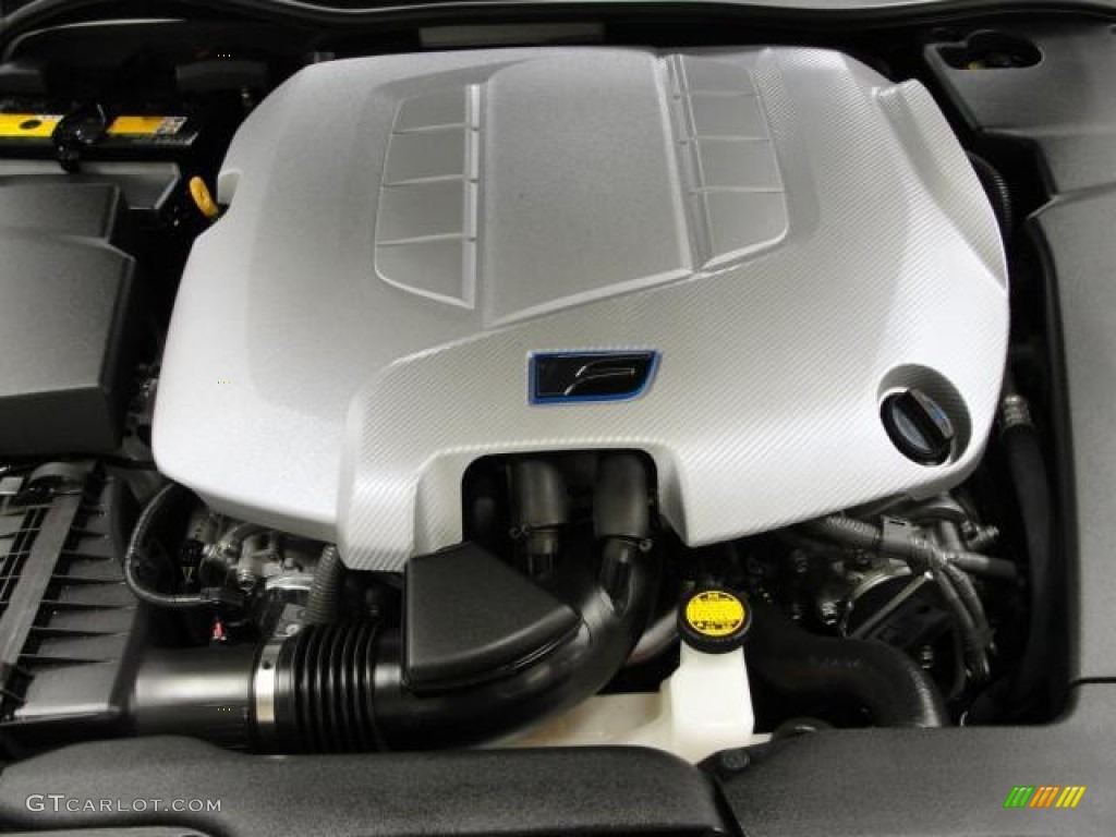 2009 Lexus IS F 5.0 Liter DOHC 32-Valve Dual VVT-iE V8 Engine Photo #64545534