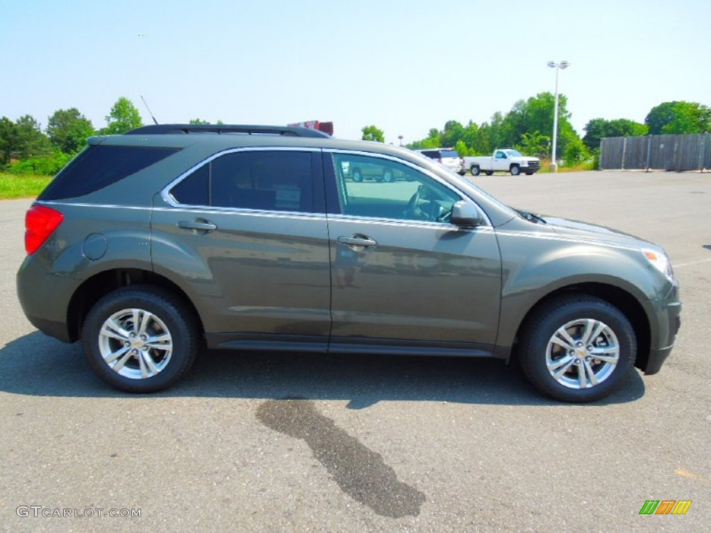 2012 Equinox LT - Steel Green Metallic / Jet Black photo #3