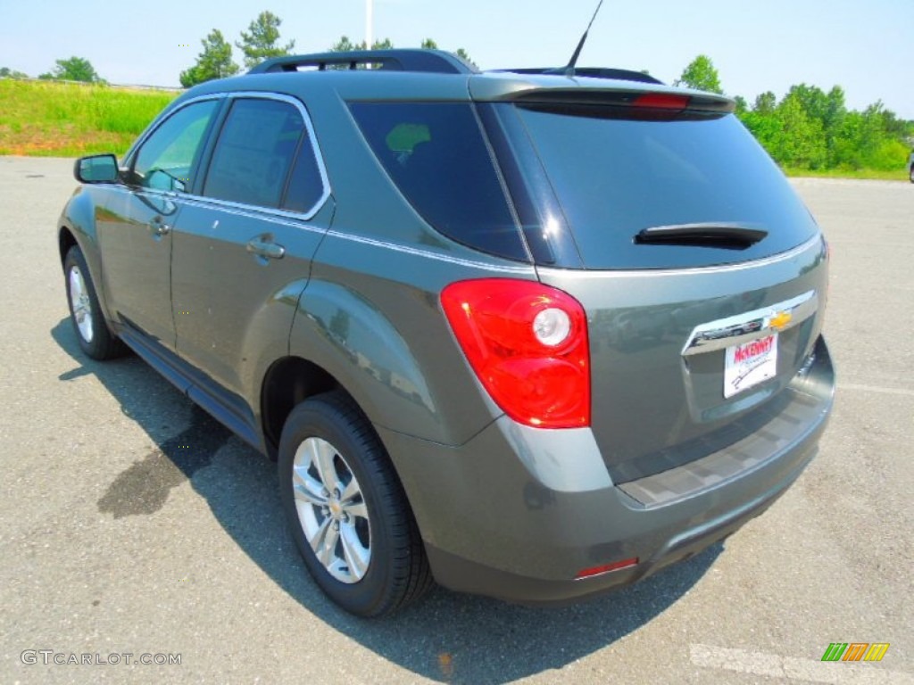 2012 Equinox LT - Steel Green Metallic / Jet Black photo #5