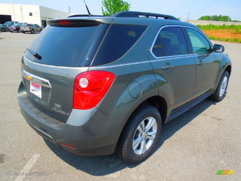 2012 Equinox LT - Steel Green Metallic / Jet Black photo #6