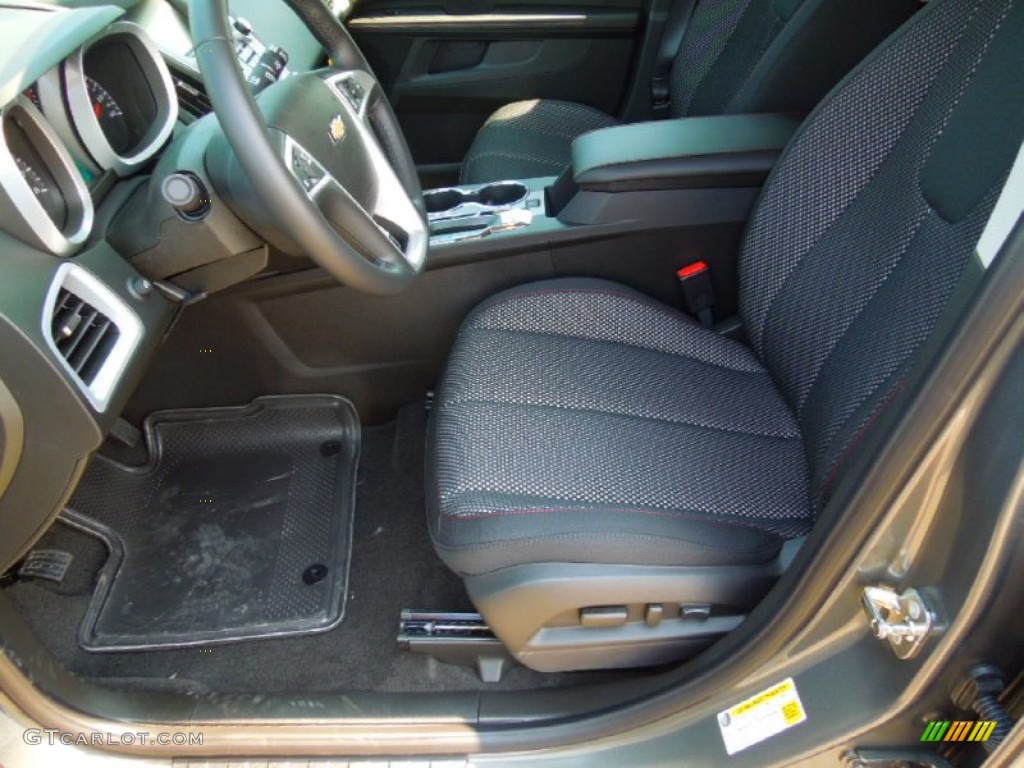 2012 Equinox LT - Steel Green Metallic / Jet Black photo #8