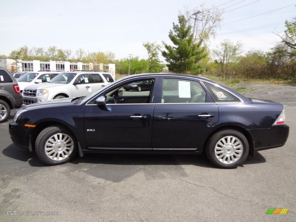 2008 Sable Sedan - Dark Ink Blue / Medium Light Stone photo #2