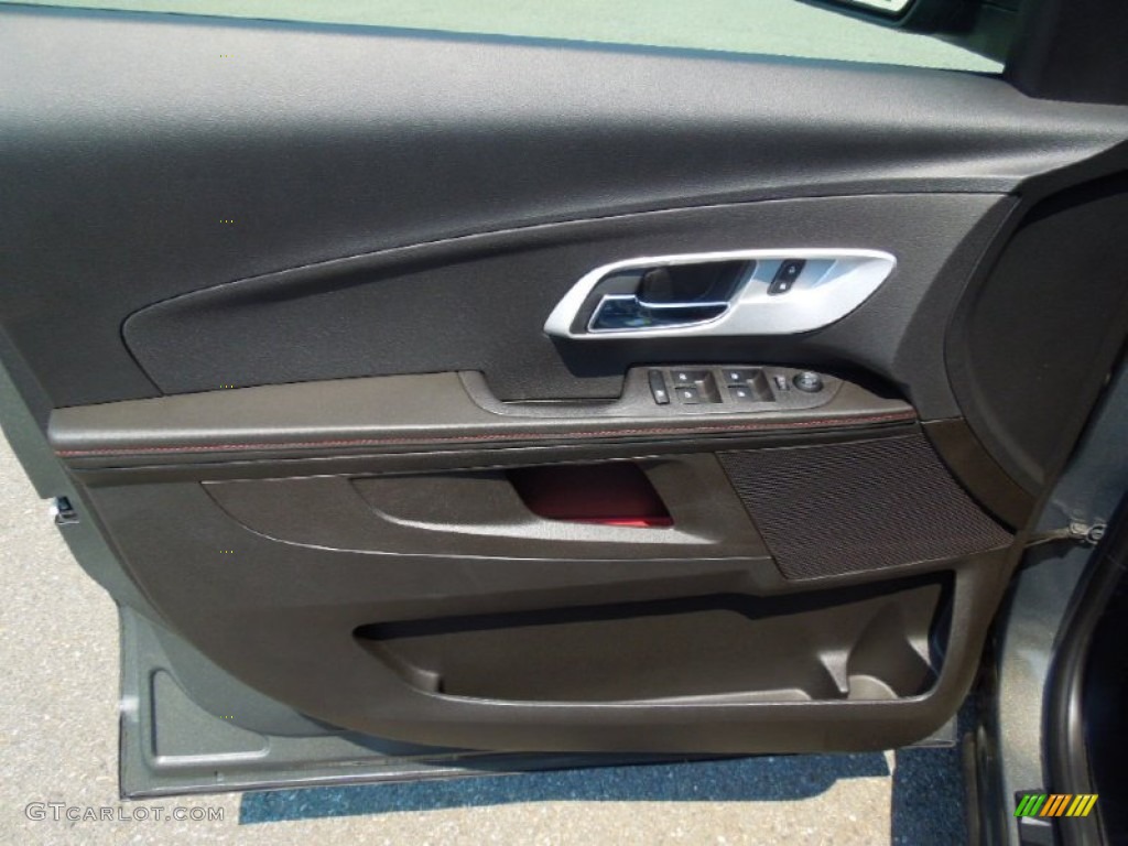 2012 Equinox LT - Steel Green Metallic / Jet Black photo #10