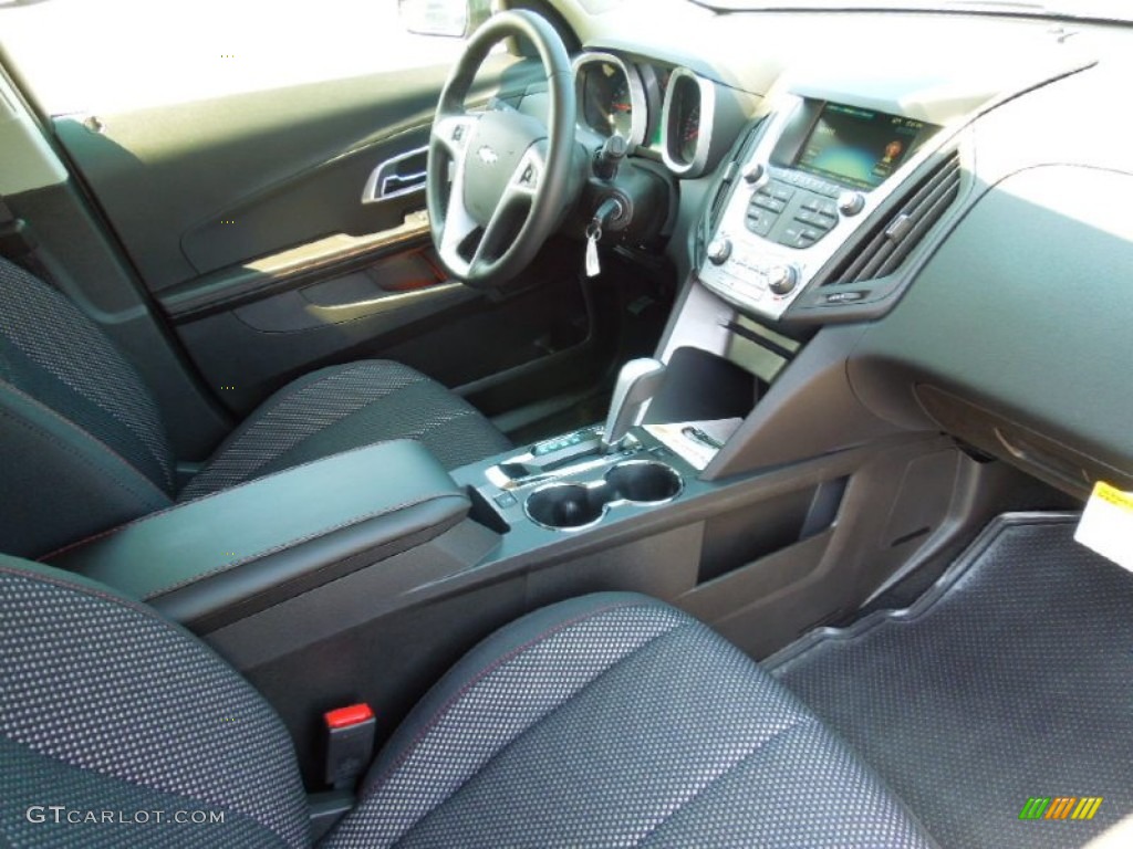 2012 Equinox LT - Steel Green Metallic / Jet Black photo #21