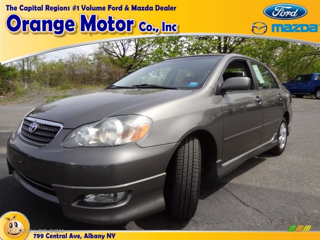 2006 Corolla S - Phantom Gray Pearl / Dark Charcoal photo #1