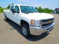 Summit White - Silverado 2500HD Work Truck Crew Cab Photo No. 2