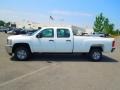 Summit White - Silverado 2500HD Work Truck Crew Cab Photo No. 4