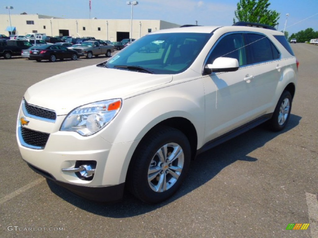 2012 Equinox LT - White Diamond Tricoat / Jet Black photo #1